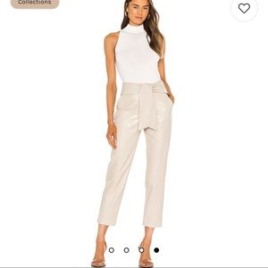 NWT! Jonathan simkhai x revolve belted leather pants